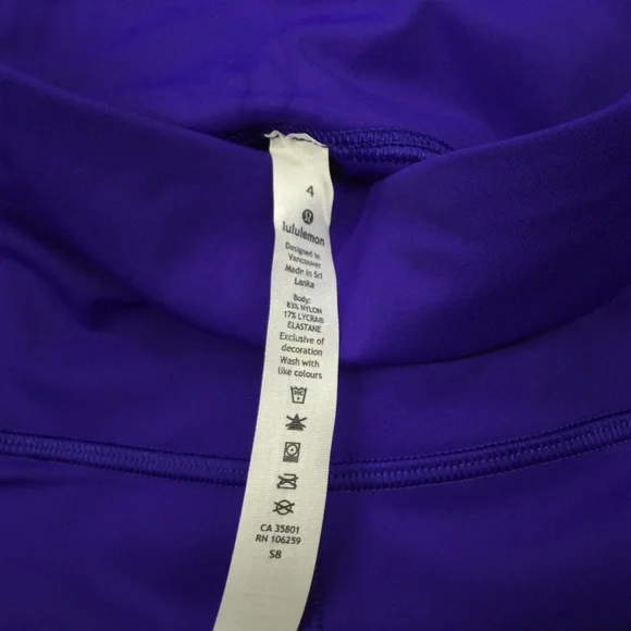 Lululemon Fast & Free *Seawheeze 2020 leggings, 4, NWT. - Picture 6 of 6